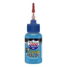 Lucas Oil 10690 Fishing Reel Oil 1oz Bottle Non-Synthetic Marine Blue 1 Pack