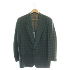 Christian Dior MONSI Vintage Check Jacket Tailored Unlined L Multicolor /DO