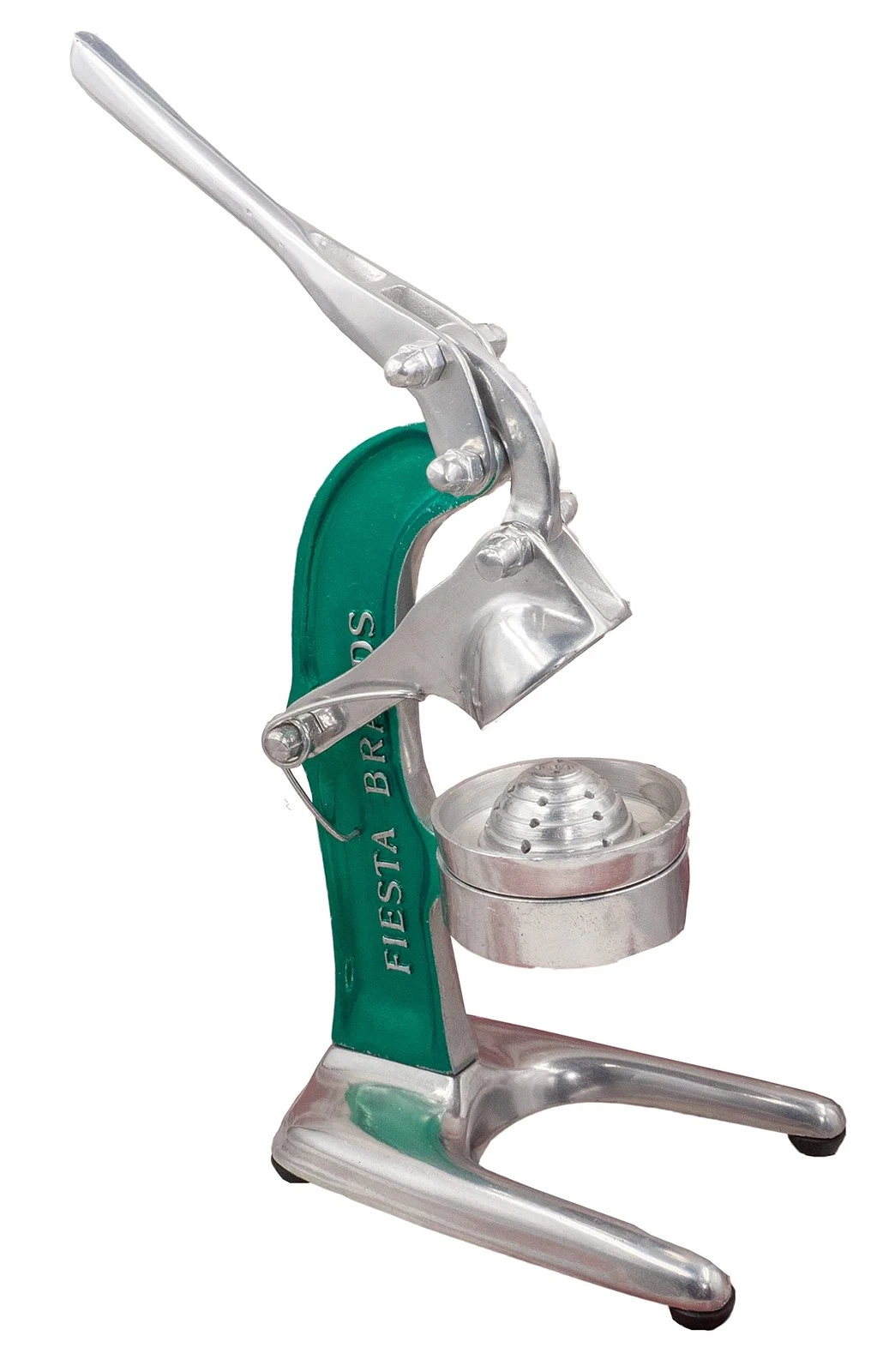 Orange Hand Press Exprimidor Citricos Mexican Juicer Vintage Style Green