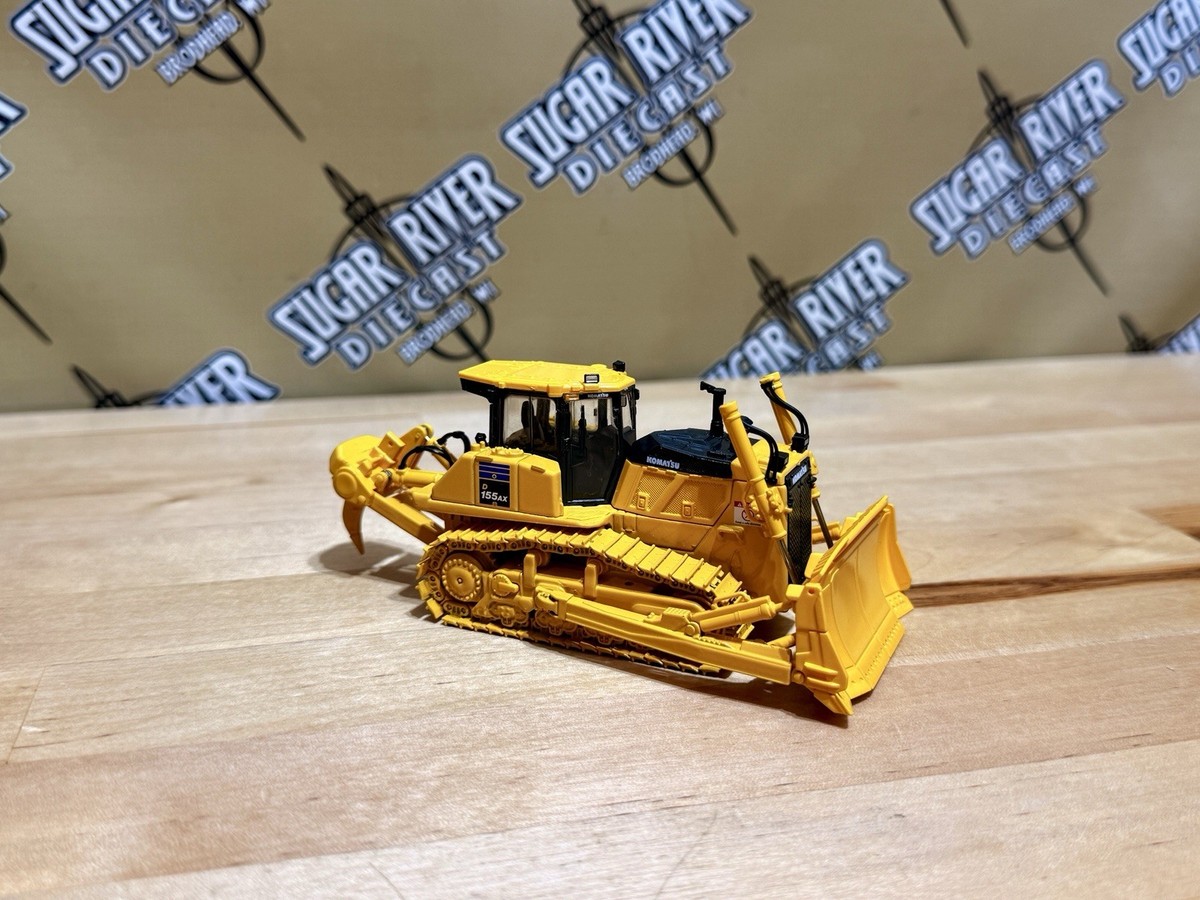 D 51 11161 レプリカ スケールモデル 1/64 Diecast Komatsu D155AX-8 Sigma Bull Dozer with Ripper by