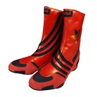 Adidas Originals Apollo Hi Boxing Biker Boots Womens US 7 Red Leather 2004 Rare