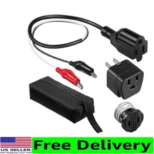 Circuit Breaker Finder Accessory Kit with Fast-Connect Clips & Light Socket