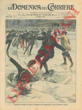 BELTRAME A. - Gara di pattinaggio finita tragicamente sul lago di Muzzano (Luga