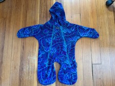 Vintage Chuck Roast Polartec Fleece Baby Bunting 3M Retro AOP