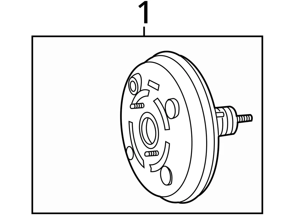 Power Brake Booster Fits 11-16 SIENNA 843949 Foto 3 de 4