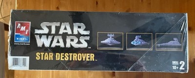 STAR WARS Vtg Star Destroyer Model Kit AMT ERTL Skill Level 2 NEW