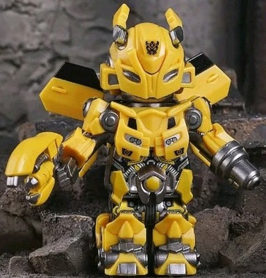 Bumblebee TRANSFORMERS Brick Man Custom Deluxe MiniFigure New