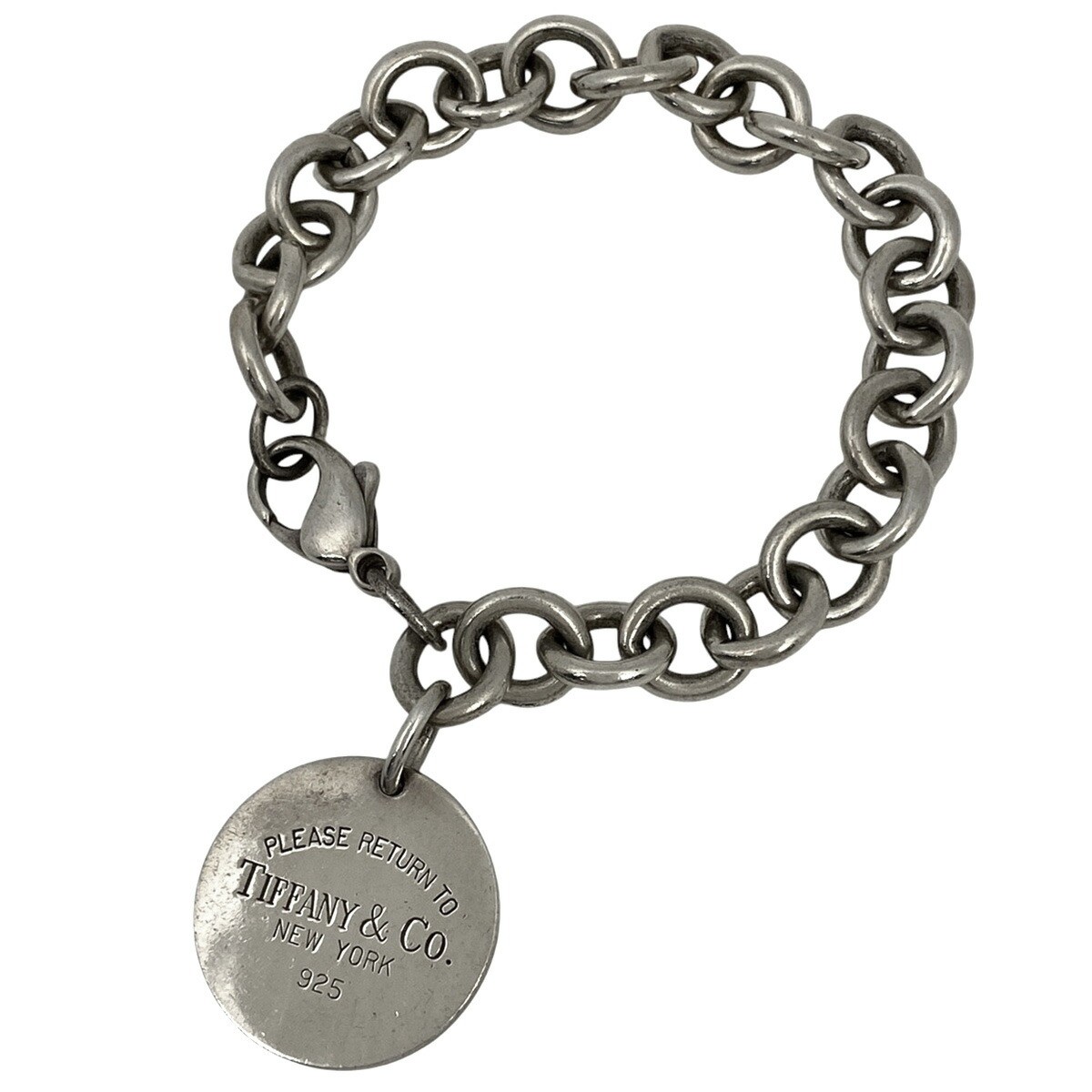Y0716 Tiffany & Co. Return To Bracelet Silver 925 Women’s Used Brand Jewelry