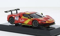 Bburago BBU18-36313 - 1/43 - Ferrari 296 GT3, Rot/Gelb - Neu