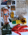 Very Rare 1975 GI Joe Jaws of Death Underwater Adventure & Other Accessories Lot