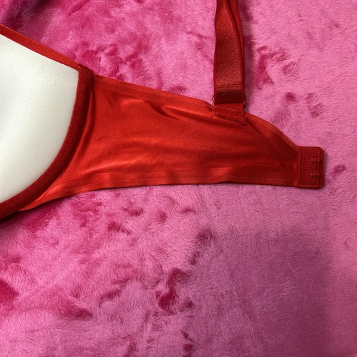 Soutien gorge push-up très sexy Victoria’s Secret 32D couleur rouge bretelles éblouies NEUF - Photo 13/21