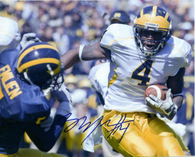 BRANDON MINOR Signed MICHIGAN WOLVERINES 8x10 Photo | eBay