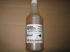 Mobil DTE25 Hydraulic oil (1 Quart, 32 oz) of NEW!!!