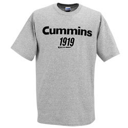 Cummins-dodge-diesel-gray-short-sleeve-tee-shirt-top-diesel-gear-MEDIUM