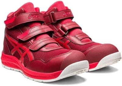 ASICS Safety Work Boots WINJOB CP216 WIDE 1273A076-600 Beet Juice 