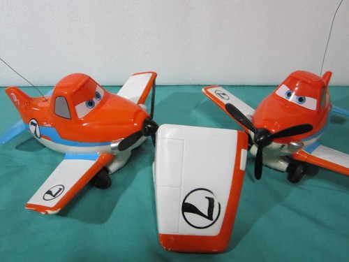 2 MATTEL Disney Planes DUSTY CROPHOPPER RC Wing Control 2013 W/ ONE CONTROLLER - Picture 9 of 22