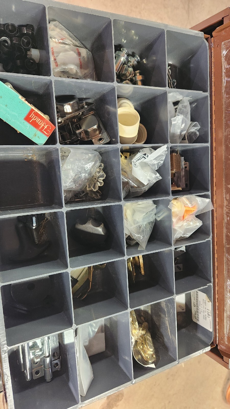 LAWSON PRODUCTS HARDWARE PARTS STORAGE bolts clamps tools 20x15x13 metal eBay