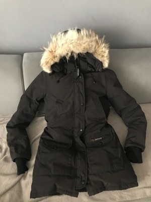 canada goose trillium fur trim parka