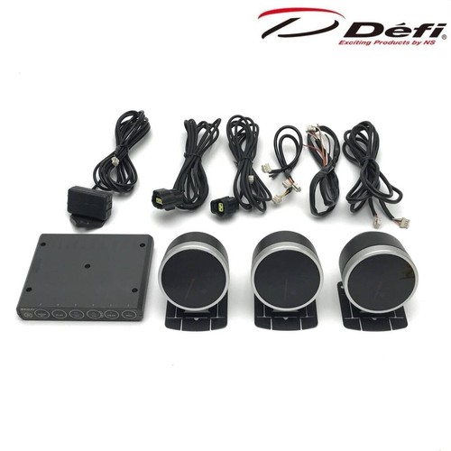 JDM Defi BF LinkMeter 60Φ Control Unit Oil Temp Oil Pressure Boost WHITE TESTED