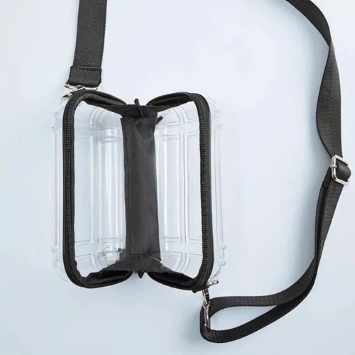 Casual Small Box Designer Bag Women Crossbody Shoulder Strap Transparent Bags - Picture 18 of 24