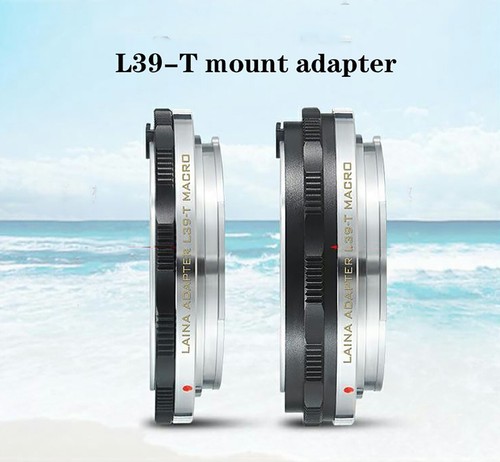 LAINA Adapter für Voigtlander Leica L39 Objektiv auf Leica T TL verstellbares Makro - Bild 3 von 3