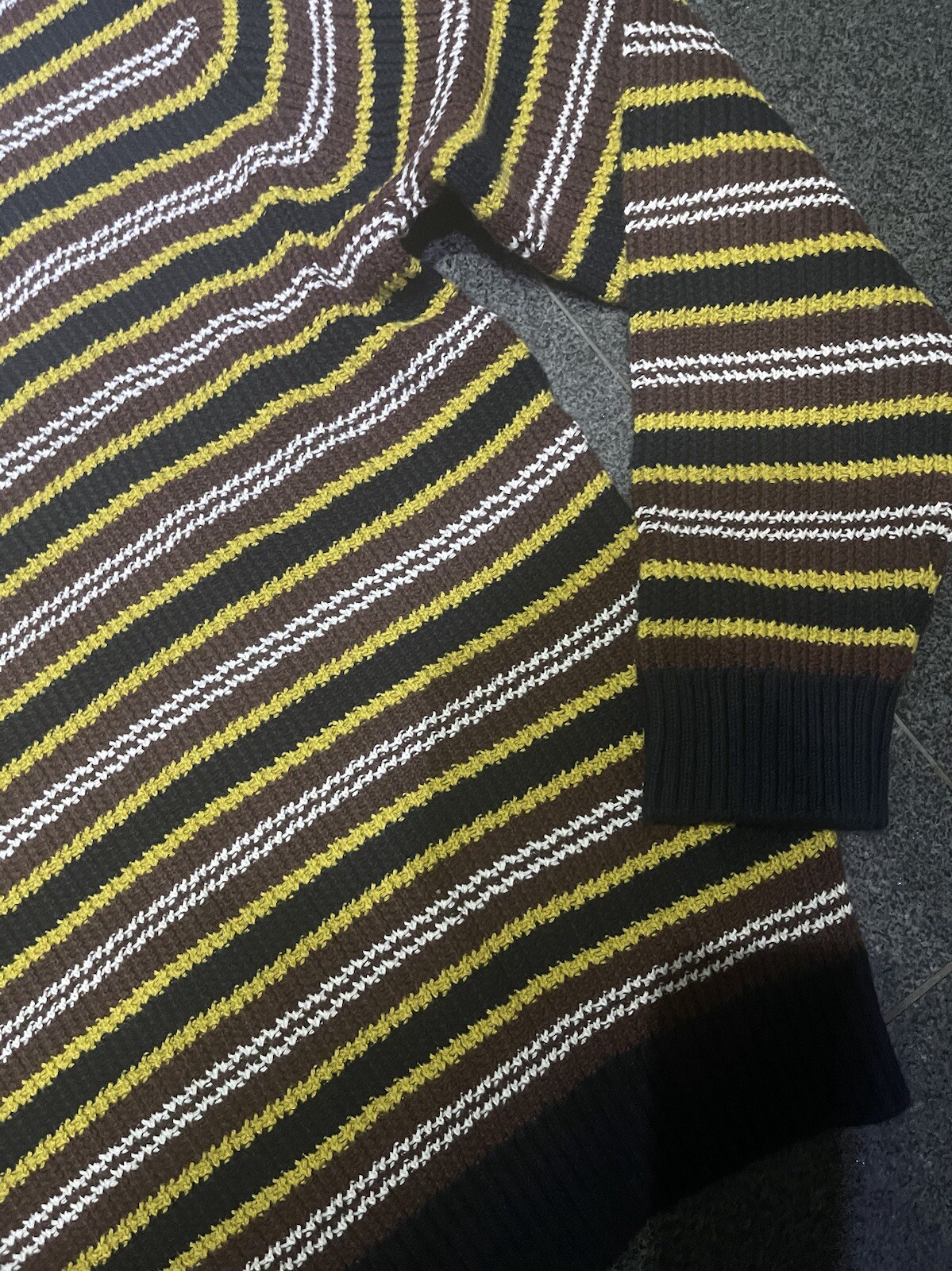 Neuer Herren Wolle Strickpullover Von Esprit Gr.L