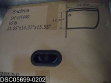 SM-WT449 Swiss Madison Wall Hung Toilet 21.65" X 14.37" x 15.55"