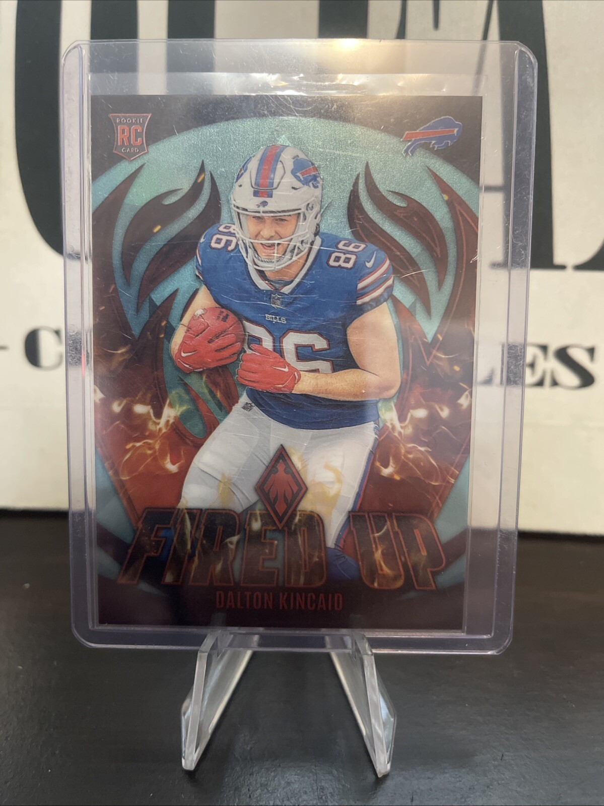2023 Panini Phoenix - Fired Up Teal #FU-20 Dalton Kincaid /125 (RC)