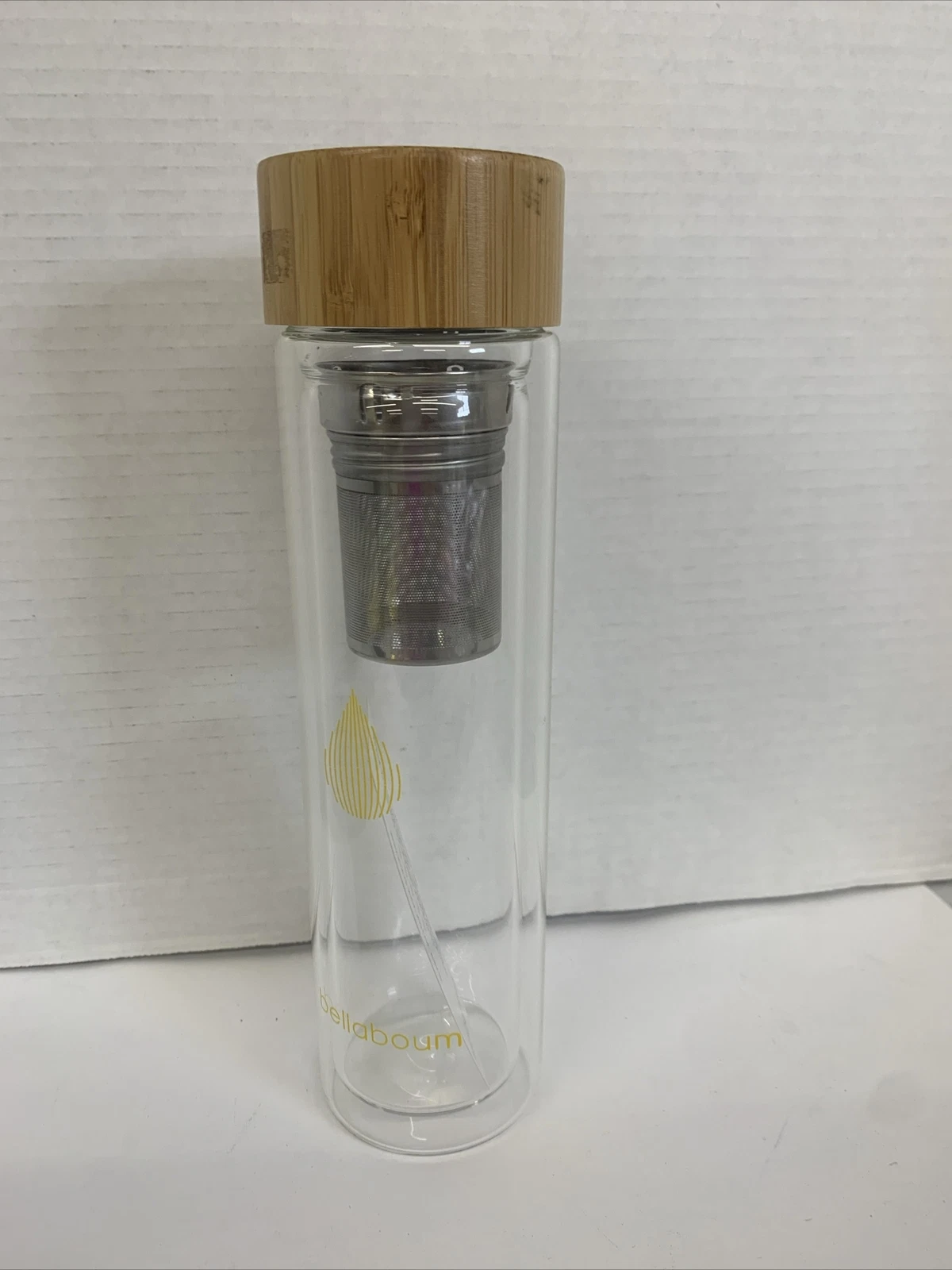 glass tea infuser bottle bellaboum
