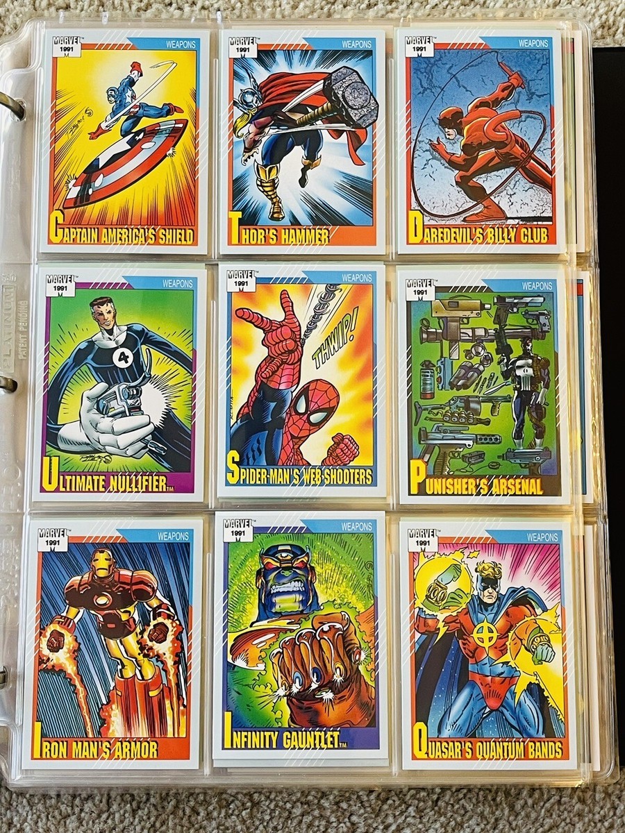 1991 Marvel Universe Series 2 Impel Trading Cards COMPLETE SET #1