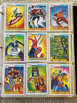 1991 Marvel Universe Series 2 Impel Trading Cards COMPLETE SET #1