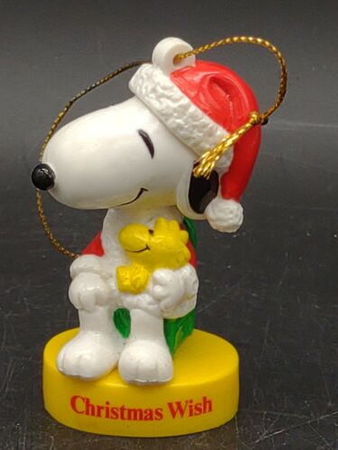 🙂 Vintage Snoopy Clause est le meilleur ornement de Noël arachides UFS Inc. mignon - Photo 1/6