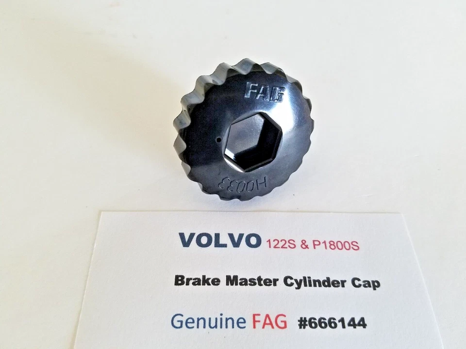 Cilindro maestro de freno Volvo 122s y P1800s 1958-1967 - tapa - roscado Foto 3 de 4