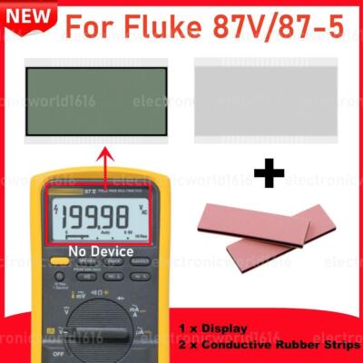 For Fluke 87V/87-5 TRMS Industrial Multimeter LCD Display Screen Repair Part New
