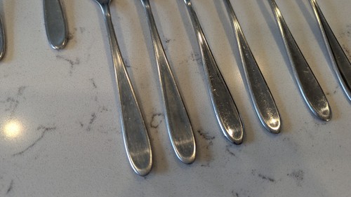 15 x WMF Cromargan ARTISAN Stainless Glossy Korea Flatware Teaspoons Forks - Picture 7 of 7