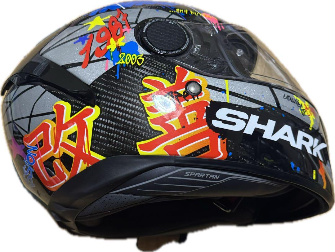 SHARK SPARTAN LORENZO CATALUNYA GP Size L #QOAY2B | eBay