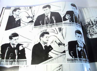 Foto Bildband Doku John F. Kennedy Deutschland 1963 O.M.Artus 120 S/W Fotoseiten