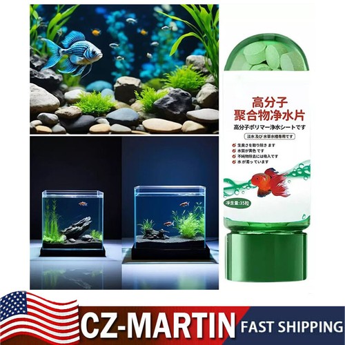 Powerful Aquarium Water Purification Tablet-Water Purification Tablets for Fish