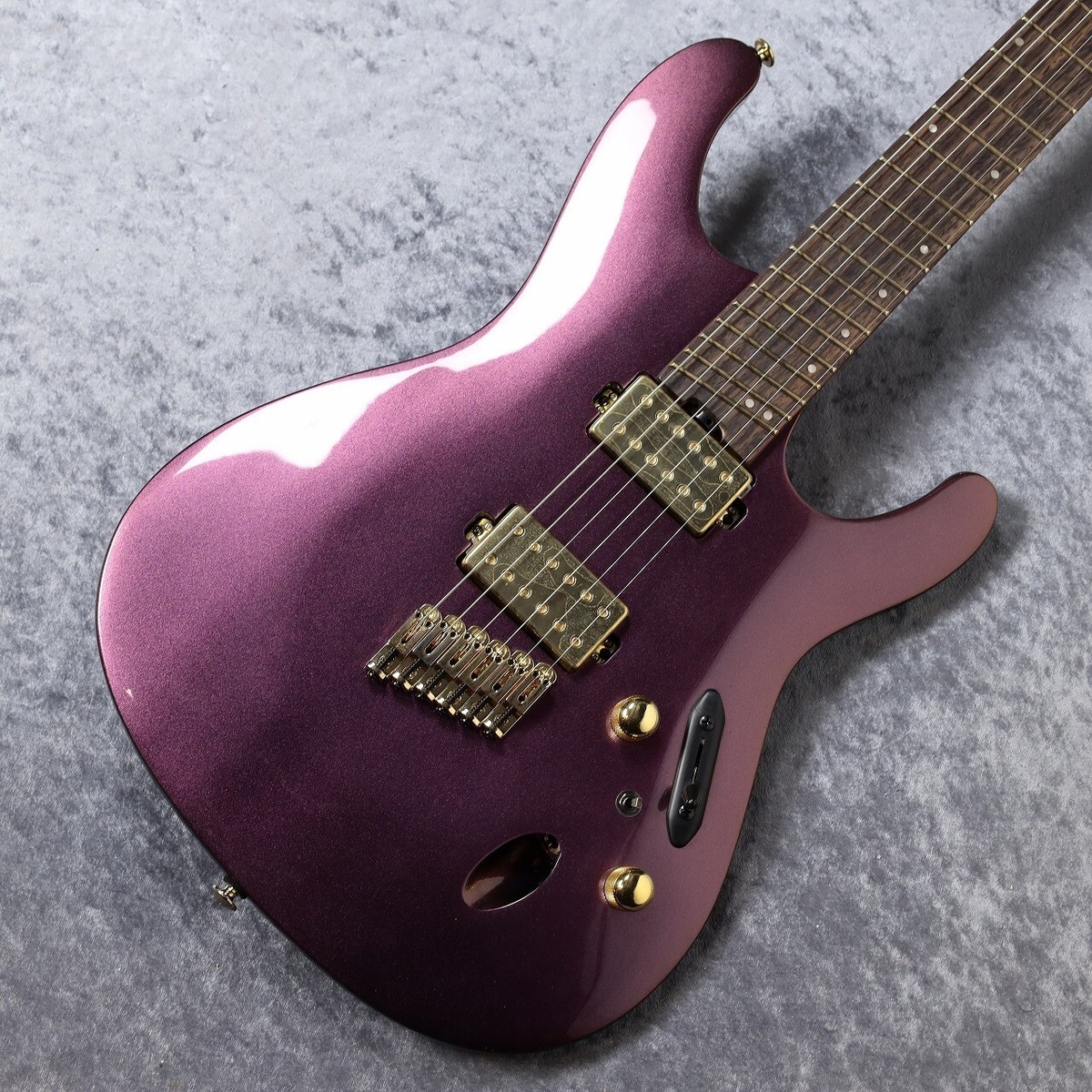 Ibanez エレキギター SML721 IBANEZ SML721-RGC Axe Design Lab Rose Gold Chameleon エレキ