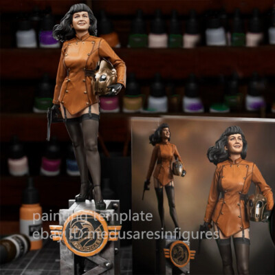 Rocketeer Full Resin Figure Model Kit 1/24 Scale 75mm Unpainted Unassembled Toys