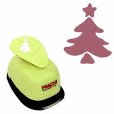 Motivstanzer Jumbostanzer Weihnachtsbaum 25 mm Pracht Creatives Hobby Motivlo...