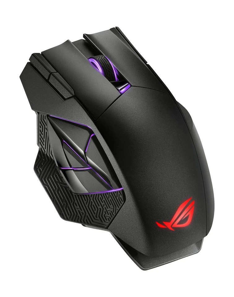 ASUS ROG Spatha X mouse Right-hand RF Wireless + USB Type-A Optical 19000 DPI - Image 4 of 4