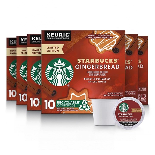 Starbucks Coffee KCups 24 OR 32 OR 60 or 96 Pods Flavored Keurig