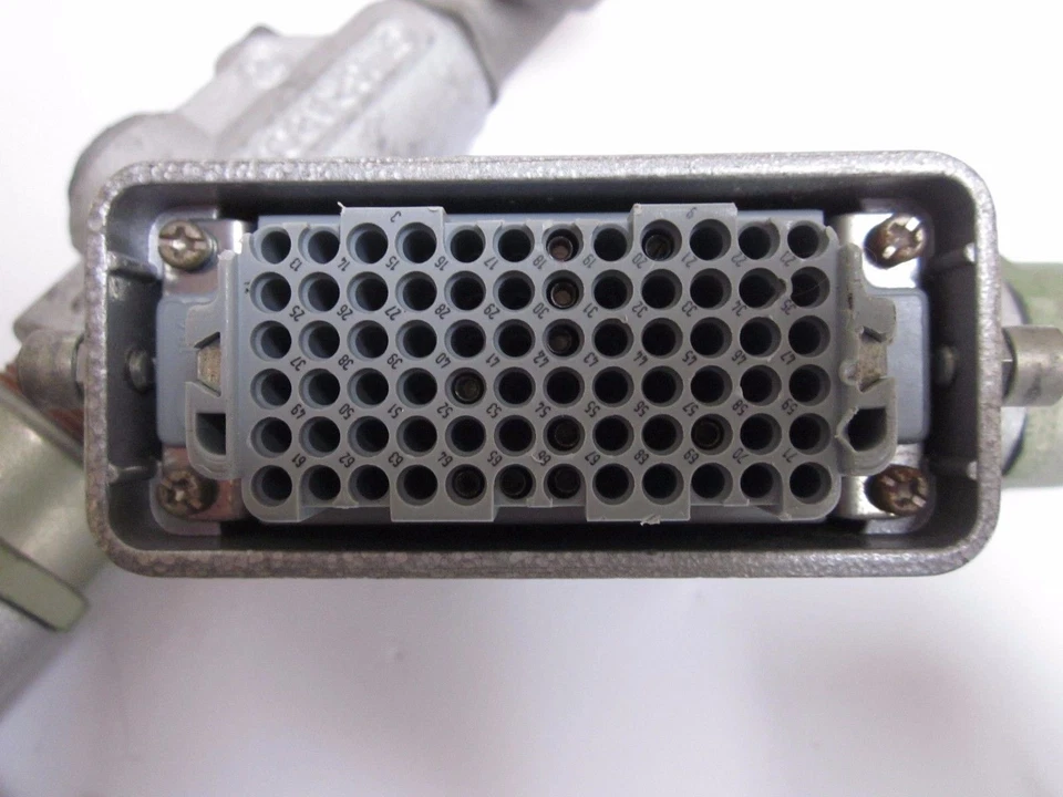 Conector de terminal de crimpado Harting Han-DD 72F, 72 Cont., Fem con carcasa - Lote de 3 Foto 4 de 4