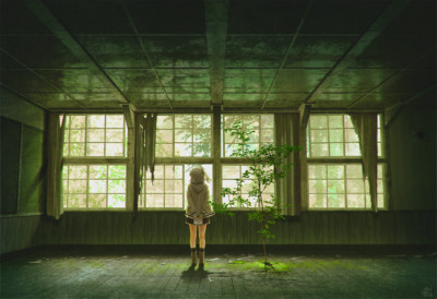 Anime girls digital art artwork 2d mocha classroom Play Gaming Mat Desk