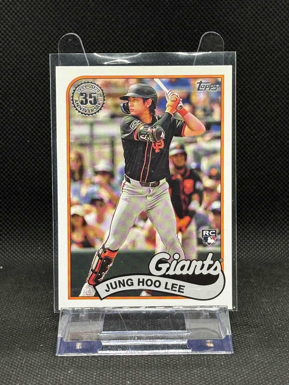 2024 Topps Series 2 Jung Hoo Lee 1989 35th Anniversary Stamp Rookie Card 89B2-40
