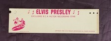 ELVIS PRESLEY JEWELRY CHARM BRACELET BACKER CARD C. 1956