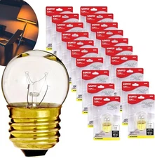 Satco S3794 - 7.5 Watt S11 Medium Base Night Light Bulb - 2700K  (20 Pack)
