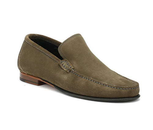 Suede Nicholson Loafers Olive Shoes 