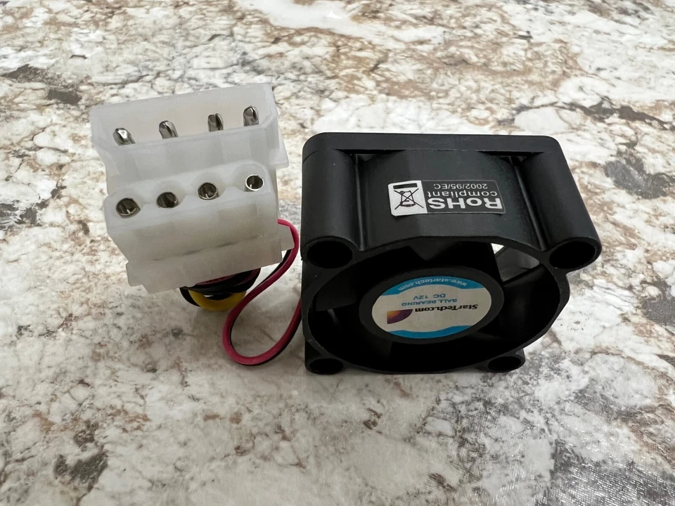 Startech 40x40x20mm LP4 Molex Ball Bearing Fan - Image 4 of 4